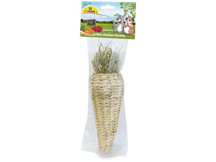 Jr23816 - jr fyldt gulerod bananblade 125g pakke | gnavernes univers Jr23816 - jr fyldt gulerod bananblade 125g pakke | gnavernes univers