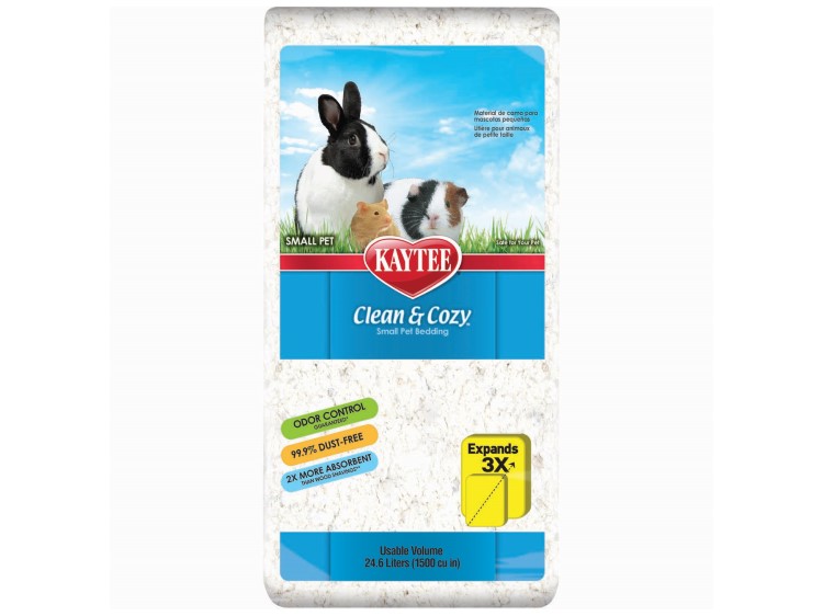 Kaytee clean & cozy bedding hvid 24,6l | gnavernes univers Kaytee clean & cozy bedding hvid 24,6l | gnavernes univers