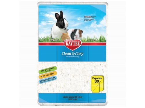 Kaytee Clean & Cozy Bedding Hvid 85L