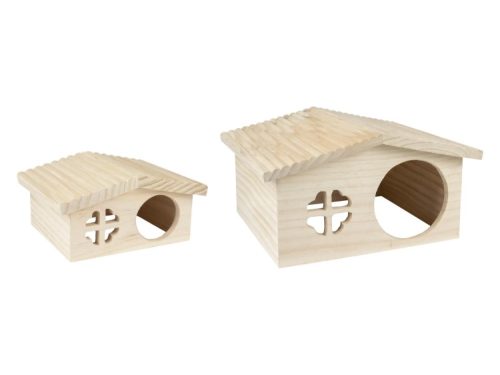 Flamingo stally træhus begge | gnavernes univers