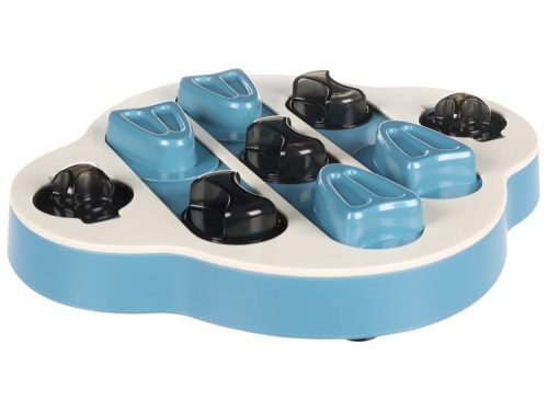 Spil til små kæledyr i blå og sort med flere skjulte godbidder til aktivisering af gnavere og andet smådyr. | gnavernes univers