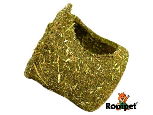 Hule i naturlige materialer til gnavere fra Rodipet, ideel til at skabe et sikkert og hyggeligt sted for små kæledyr at skjule sig og lege.