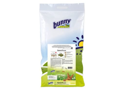 Bunny Nature RabbitDreams foder til kaniner, 7 kg pose, med naturlige ingredienser og højt fiberindhold for optimal sundhed og trivsel.