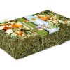 Jr25949 - jr farm høbakke med grøntsager | gnavernes univers Hø med grøntsager til gnavere, ideelt til hamster, kanin og marsvin, fremmer sundhed og velvære. Perfekt som snack eller tilskud til kosten. | gnavernes univers