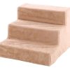 Blødt trappe til gnavere og mindre kæledyr, ideel til at hjælpe dem med at nå højere steder sikkert og komfortabelt. Fås i en neutral beige farve, der passer ind i ethvert hjem. | gnavernes univers