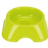 Grøn plastskål til gnavere og små kæledyr, ideel til mad eller vand. Holdbar og let at rengøre, perfekt til dit kæledyrs behov. | gnavernes univers